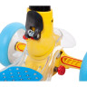Кикборд NOVATRACK RAINBOW PRO TRANSPARENT синий 120PROT.RAINBOW.BL20